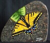 Yellow Swallowtail Butterfly  (SOLD)